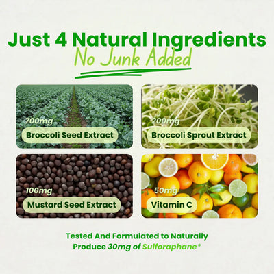 Broccoli Sprout Extract Capsules