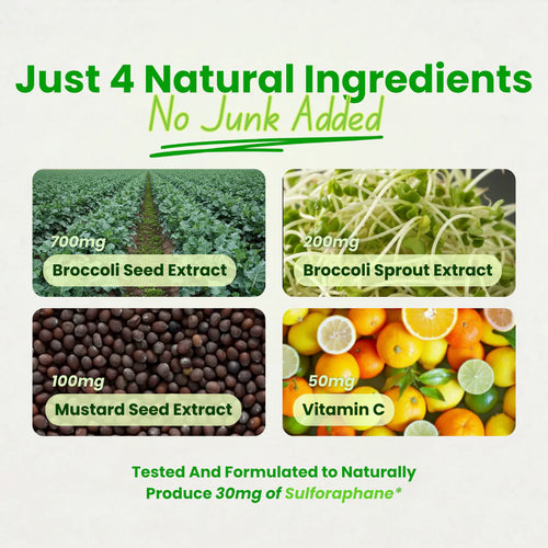 Broccoli Sprout Extract Capsules