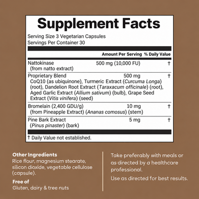Amara Organics™ Nattokinase