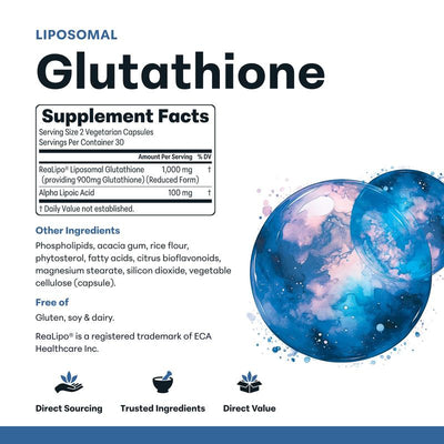 Amara Organics™ Liposomal Glutathione + Alpha Lipoic Acid
