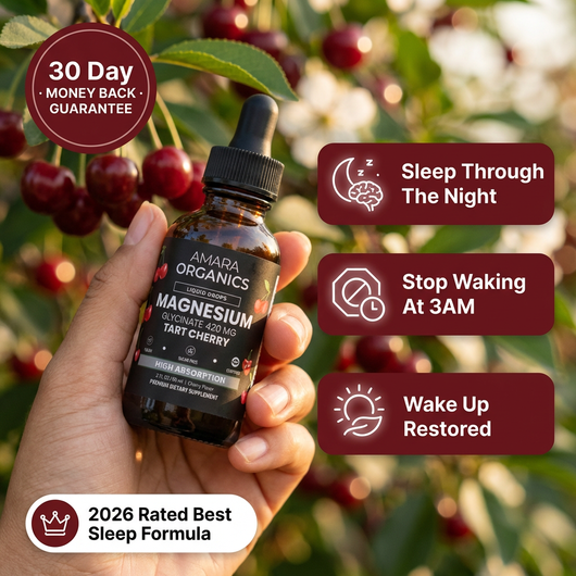 Amara Organics™ Magnesium Glycinate Drops