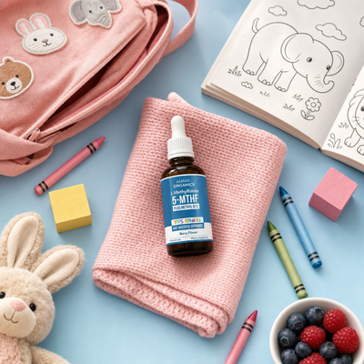 5-MTHF Kids — L-Methylfolate + Methyl B12 Drops
